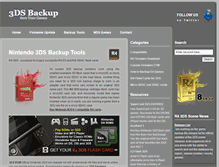 Tablet Screenshot of 3dsbackup.com